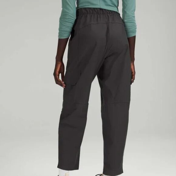 NEW Lululemon Light Utilitech Cargo Pocket High-Rise Pant Graphite Grey size 28 - Picture 2 of 6